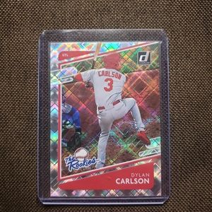 2021 donruss RC Diamond Parallel Carlson